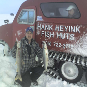 Hank Heyink Fish Hut Rentals