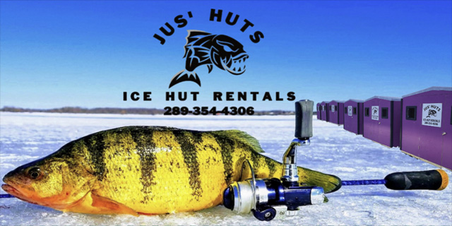 Jus Huts Ice Hut Rentals, Port Bolster